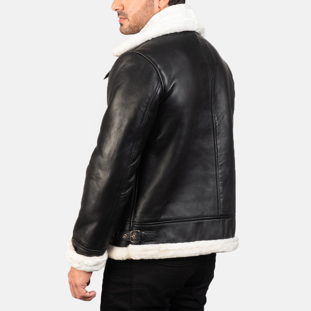 Francis B-3  Leather Bomber Jacket