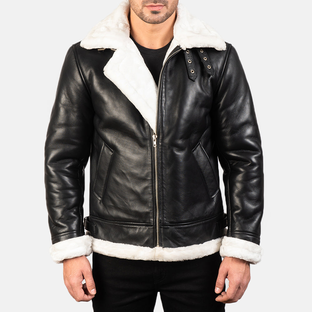 Francis B-3  Leather Bomber Jacket