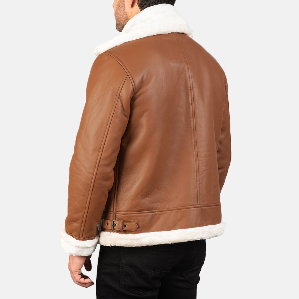 Francis B-3  Leather Bomber Jacket