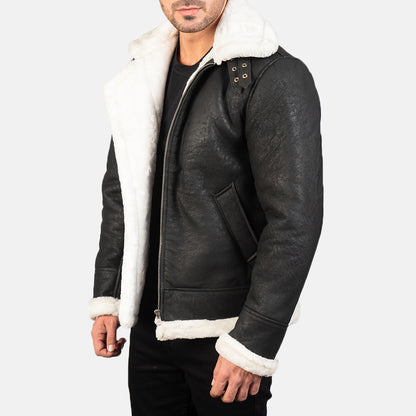 Francis B-3  Leather Bomber Jacket