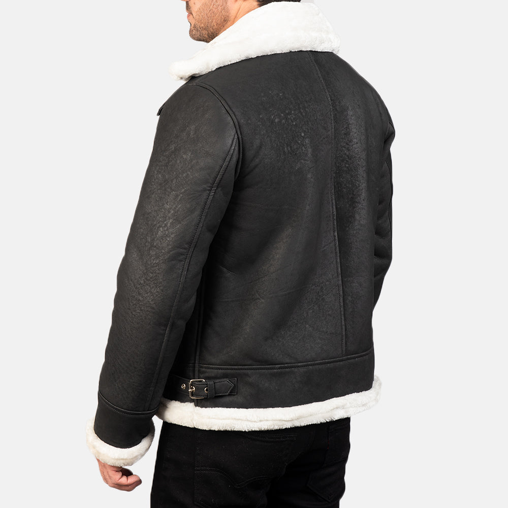 Francis B-3  Leather Bomber Jacket