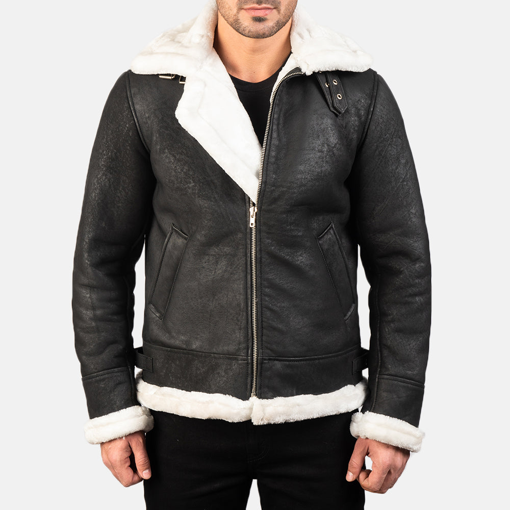 Francis B-3  Leather Bomber Jacket