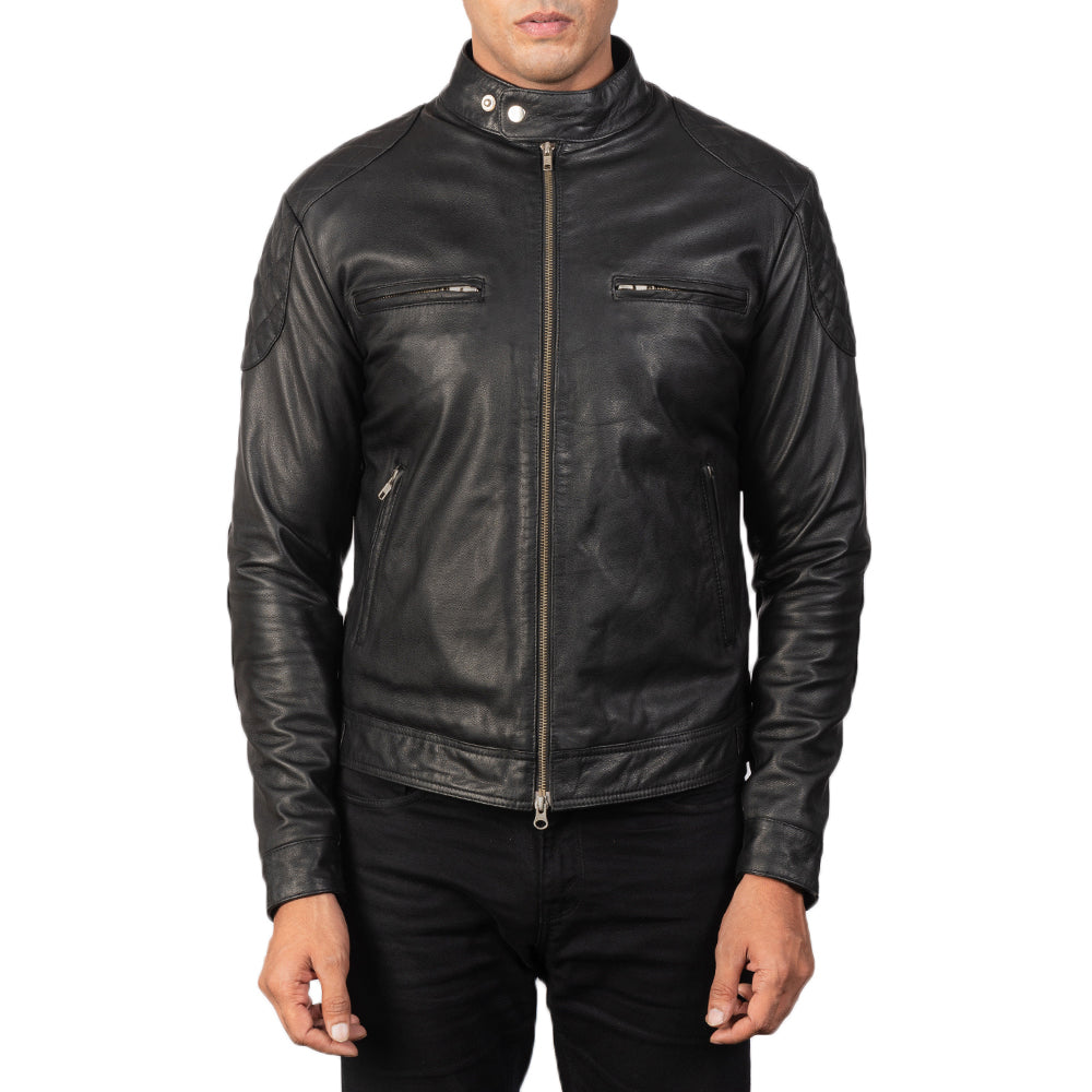 Gatsby  Leather Biker Jacket