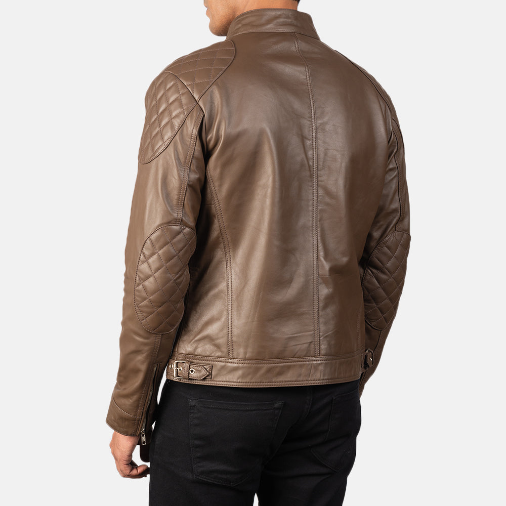 Gatsby  Leather Biker Jacket