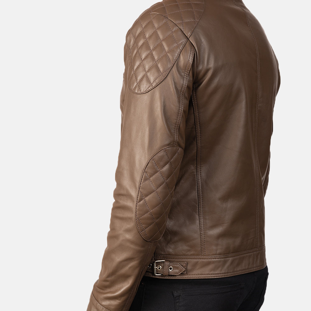 Gatsby  Leather Biker Jacket