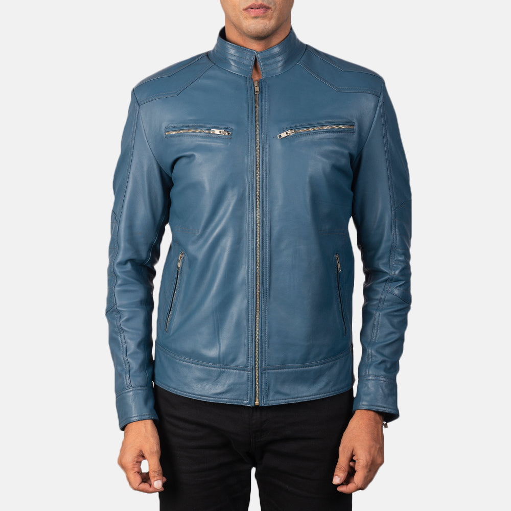 Mack Leather Biker Jacket
