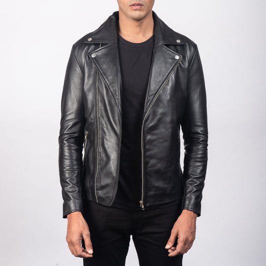 Noah Leather Biker Jacket