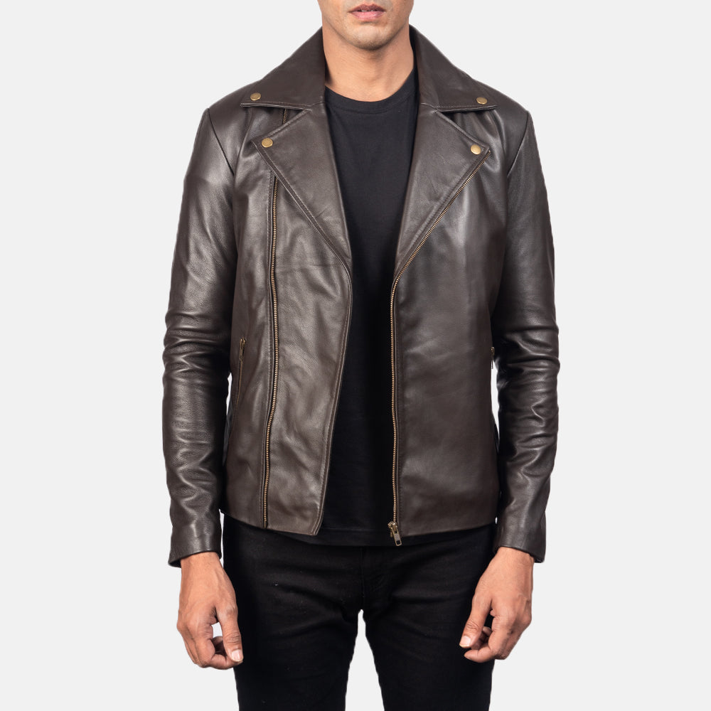 Noah Leather Biker Jacket