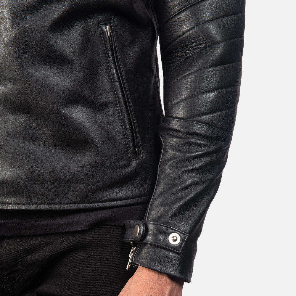 Raiden Leather Biker Jacket – Good Leather Garments