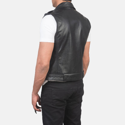 Sullivan Leather Biker Vest