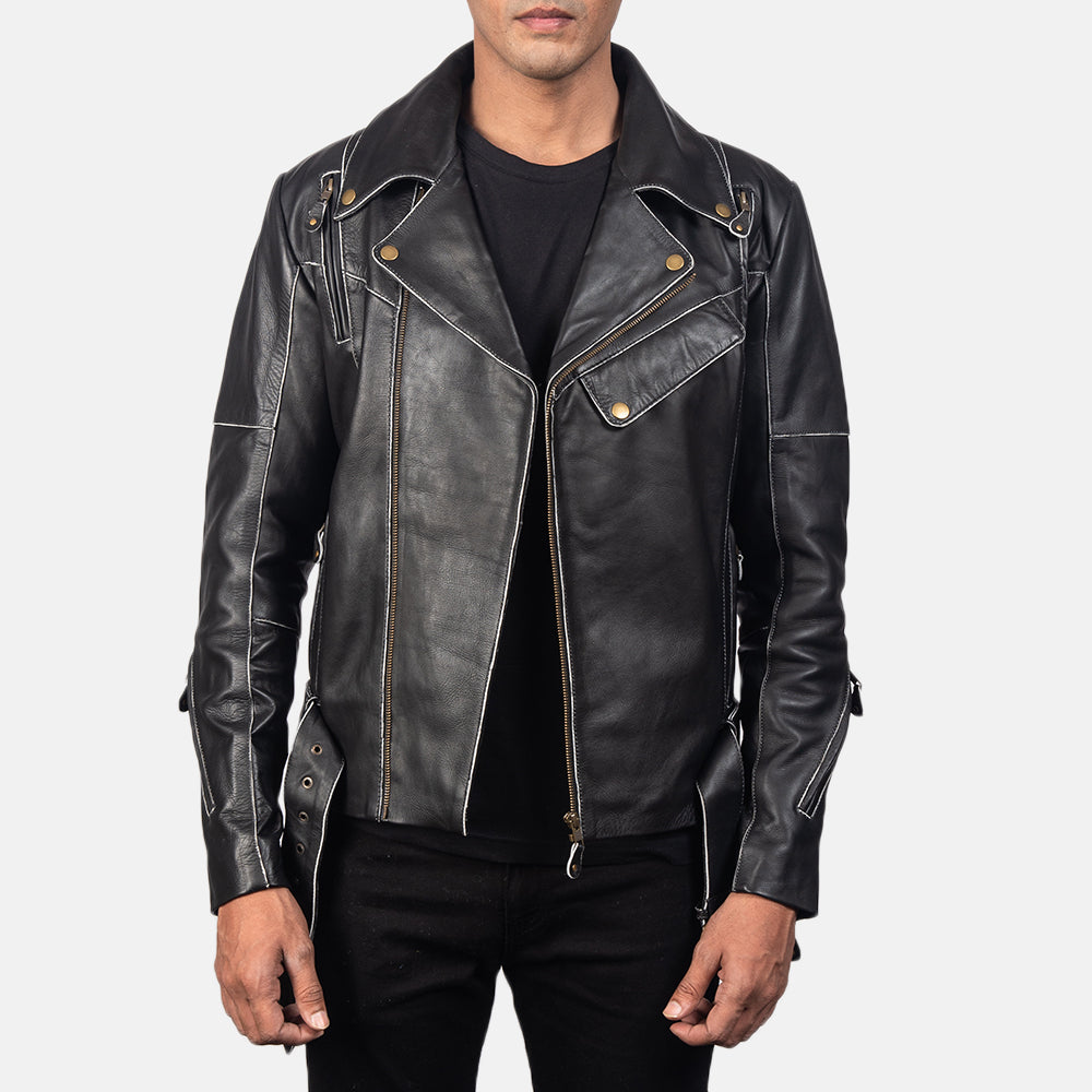 Vincent Leather Biker Jacket