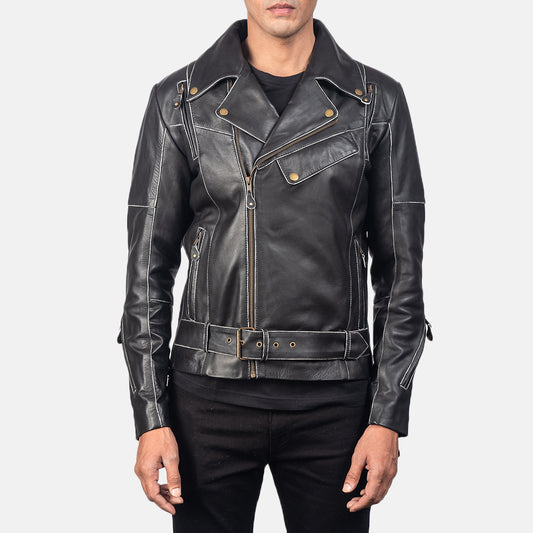 Vincent Leather Biker Jacket