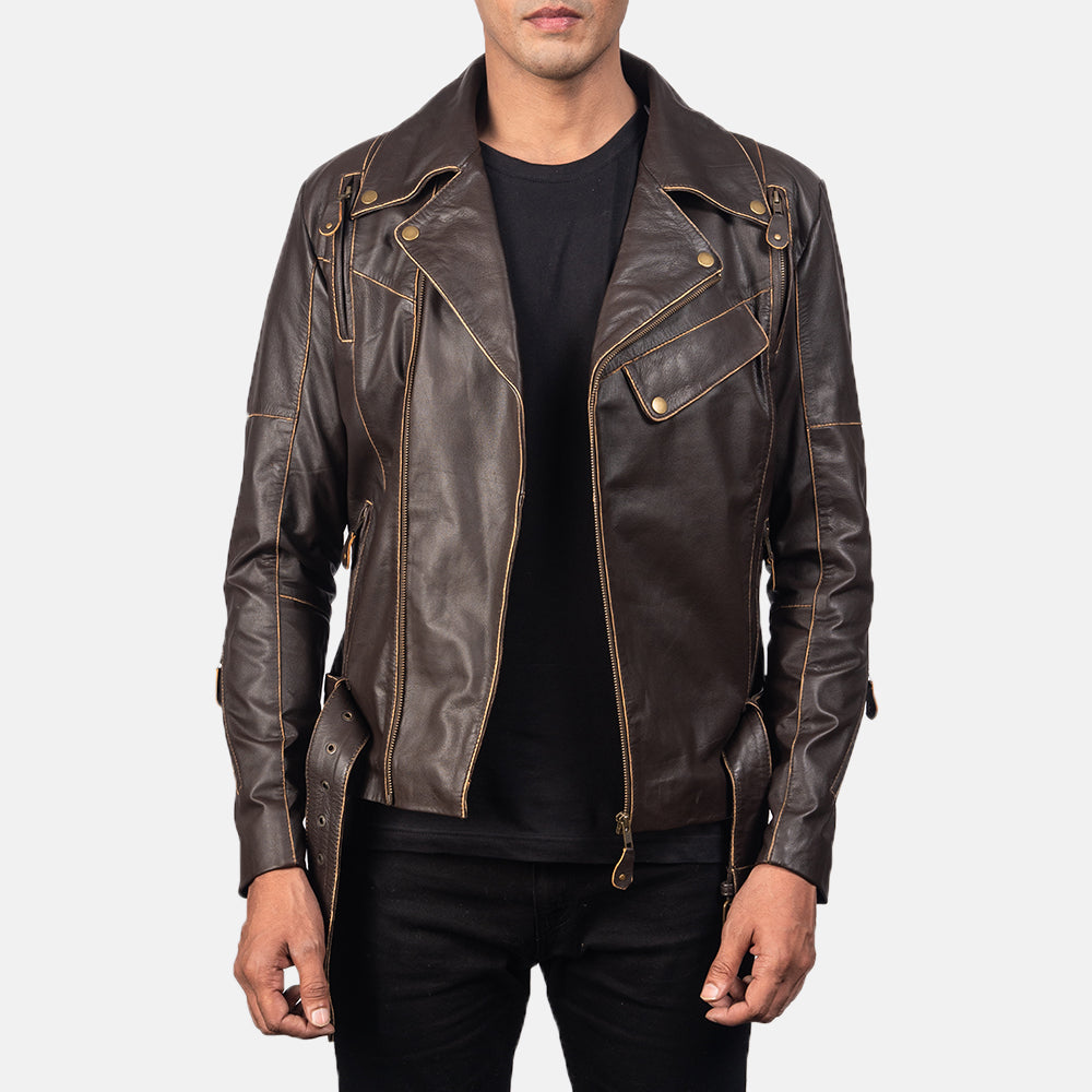 Vincent Leather Biker Jacket