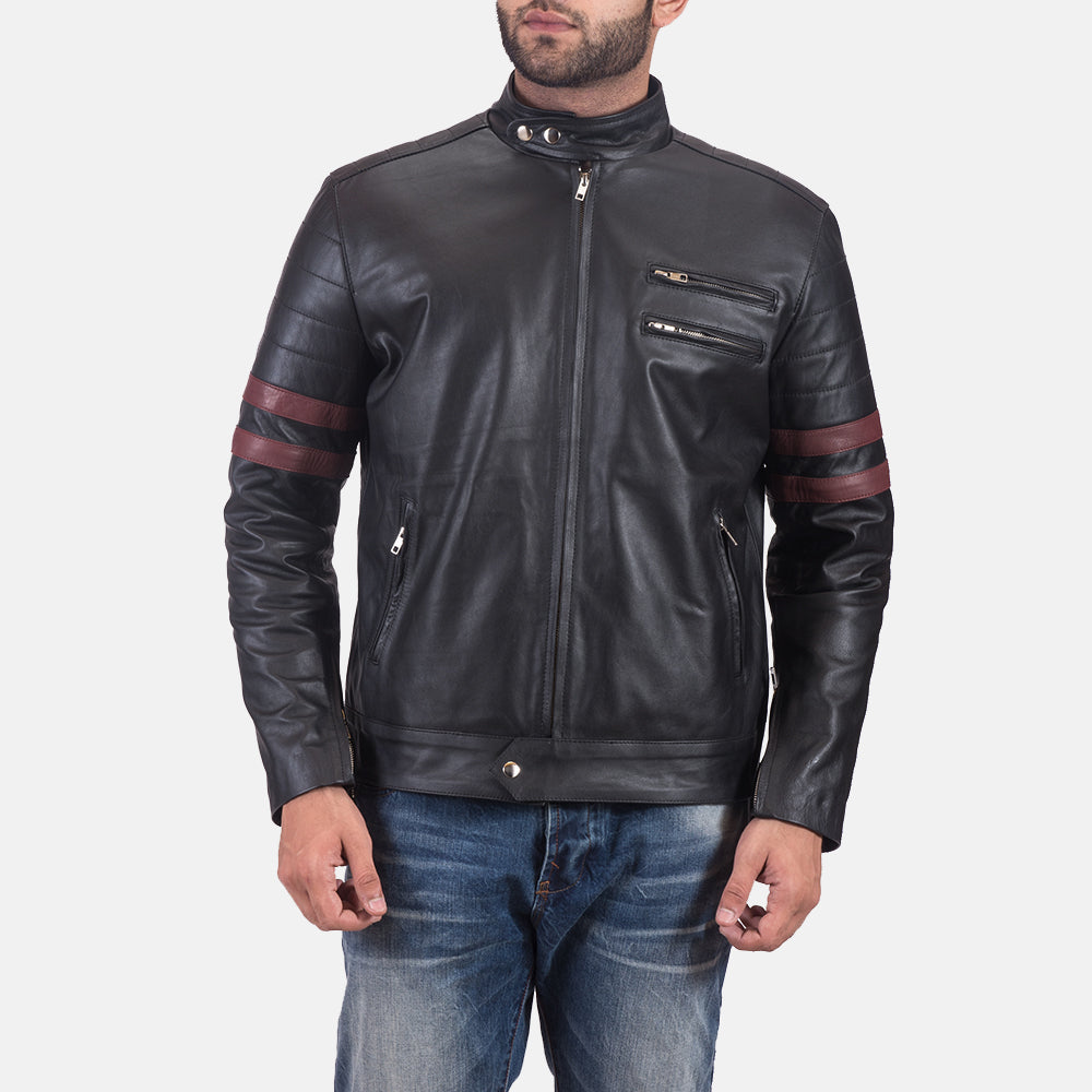 Monza Leather Biker Jacket