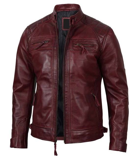 Bomter Biker Leather Jacket