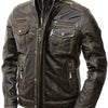 Pandom Rubbuf Leather Jacket