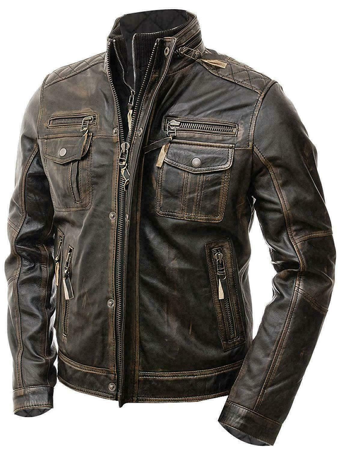 Pandom Rubbuf Leather Jacket