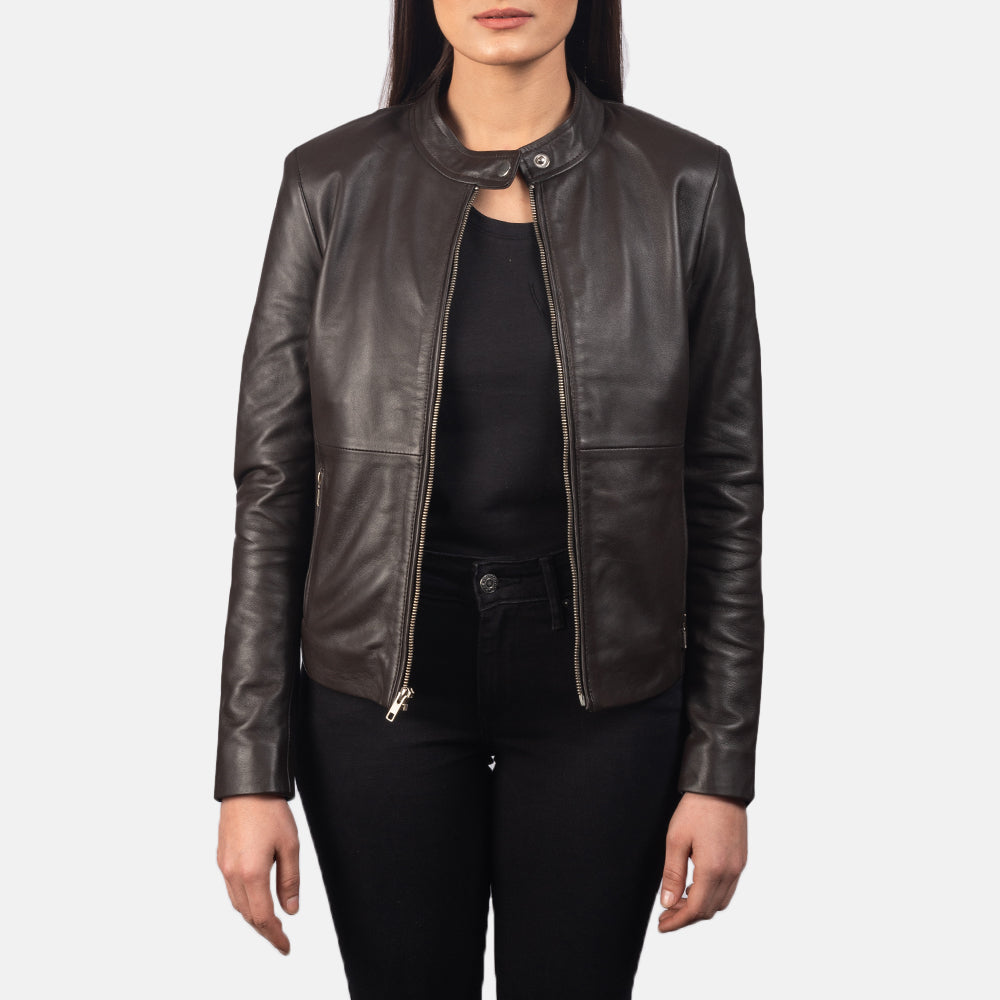 Rave Leather Biker Jacket