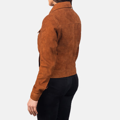 Suzy Suede Trucker Jacket