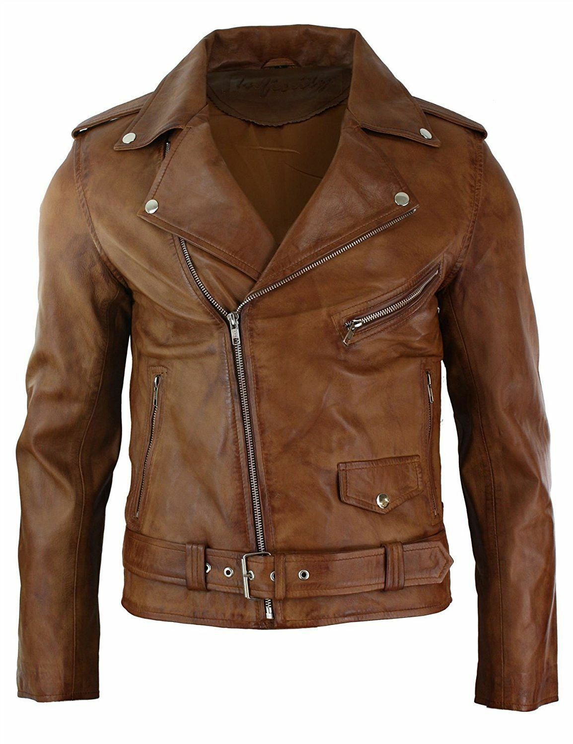 Tonn Brown Leather Jacket