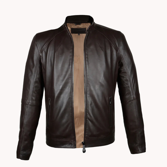 Unic Simple  Leather Jacket