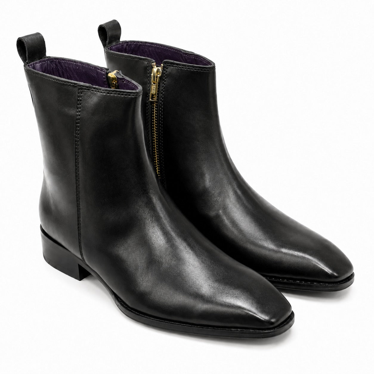 Regent Genuine Leather Zip Boots