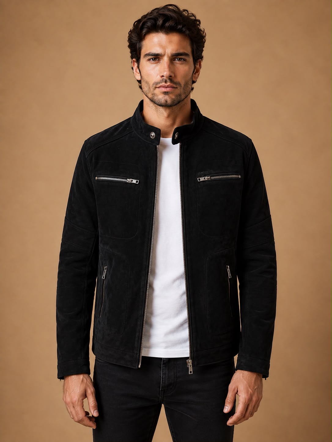 Carter Suede Leather Jacket