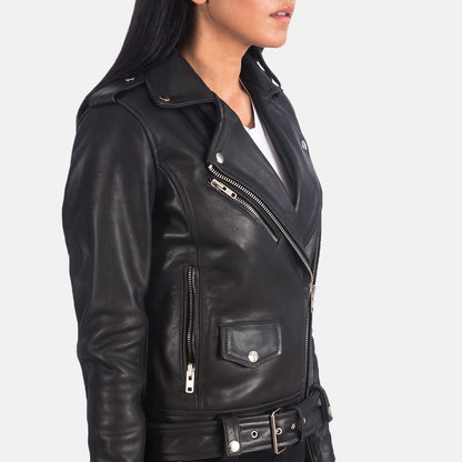 Alison Leather Biker Jacket