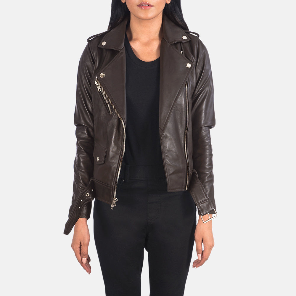 Alison Leather Biker Jacket