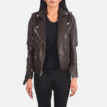 Alison Leather Biker Jacket