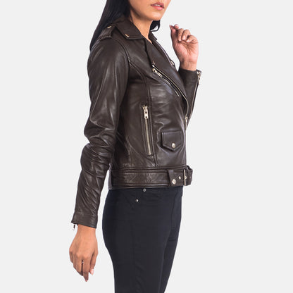 Alison Leather Biker Jacket