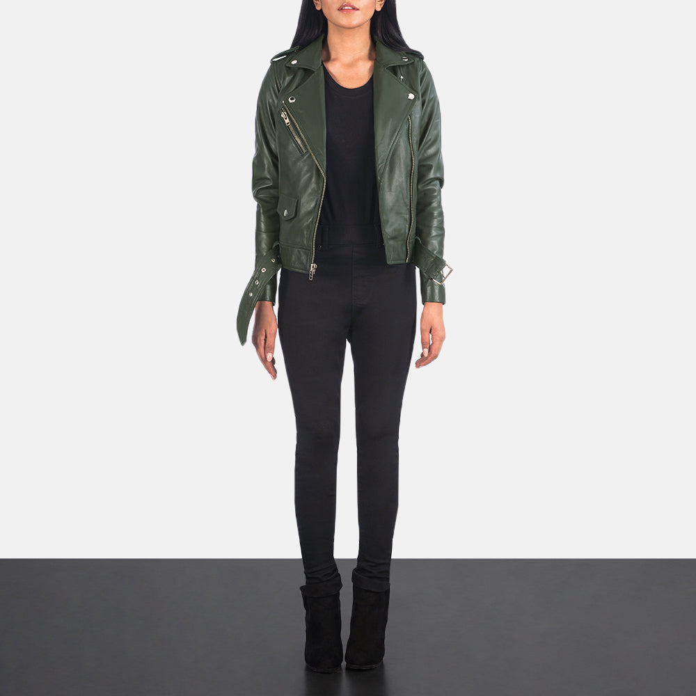 Alison Leather Biker Jacket
