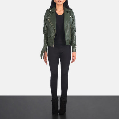 Alison Leather Biker Jacket