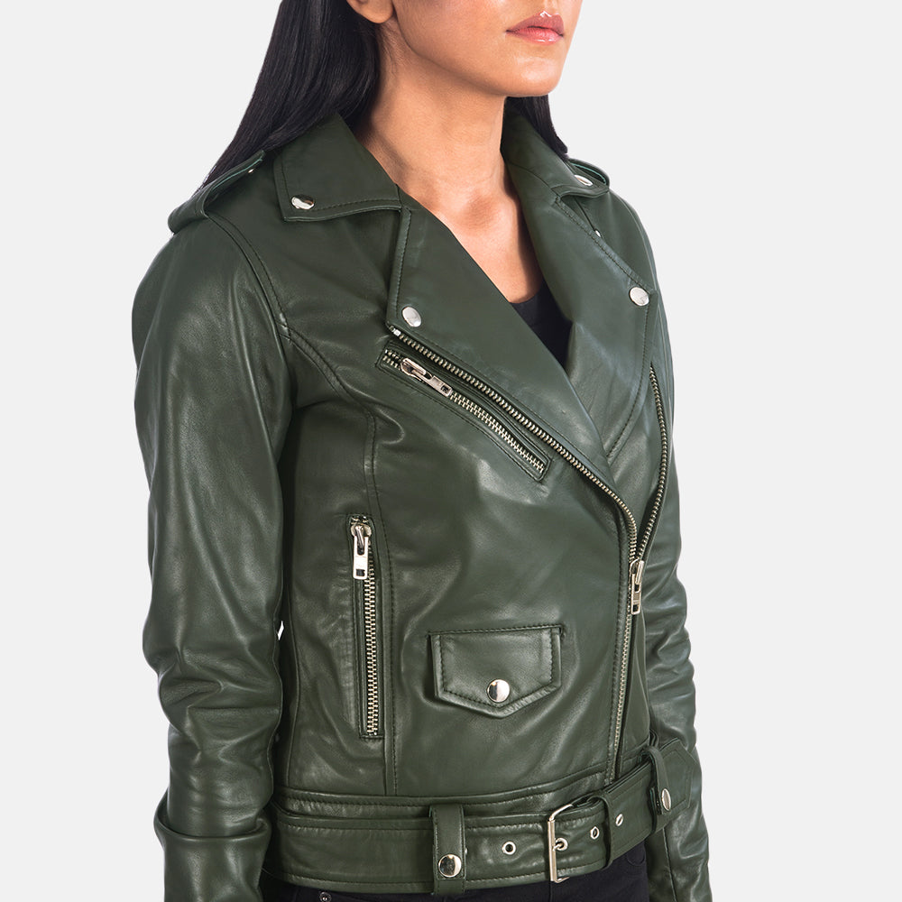 Alison Leather Biker Jacket