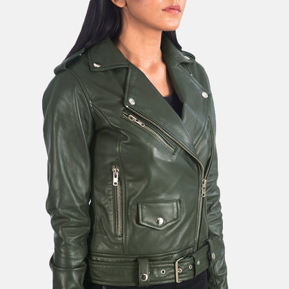 Alison Leather Biker Jacket
