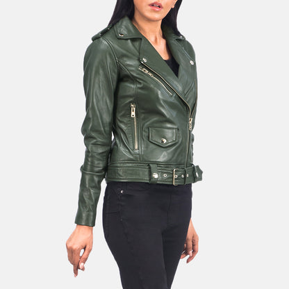 Alison Leather Biker Jacket