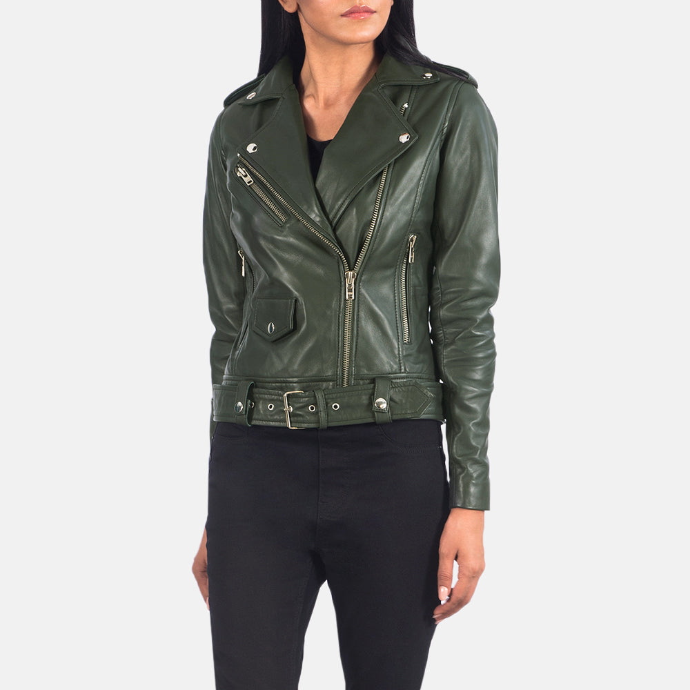 Alison Leather Biker Jacket