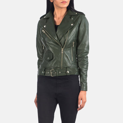 Alison Leather Biker Jacket