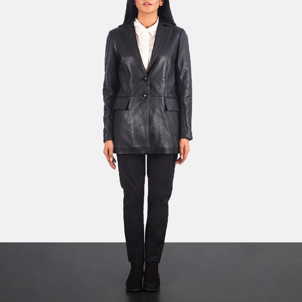 Marilyn Leather Blazer