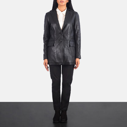 Marilyn Leather Blazer