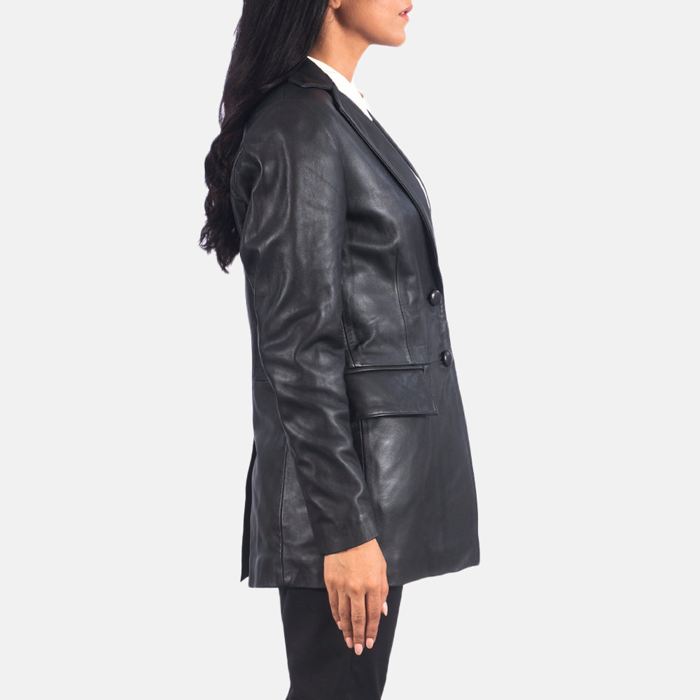 Marilyn Leather Blazer
