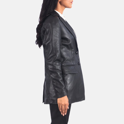Marilyn Leather Blazer
