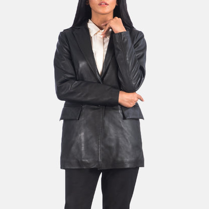 Marilyn Leather Blazer