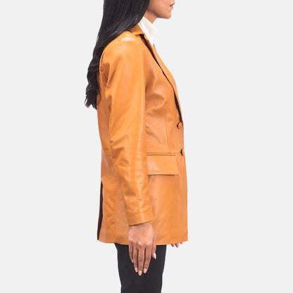 Marilyn Leather Blazer