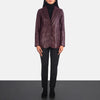 Norma Leather Blazer