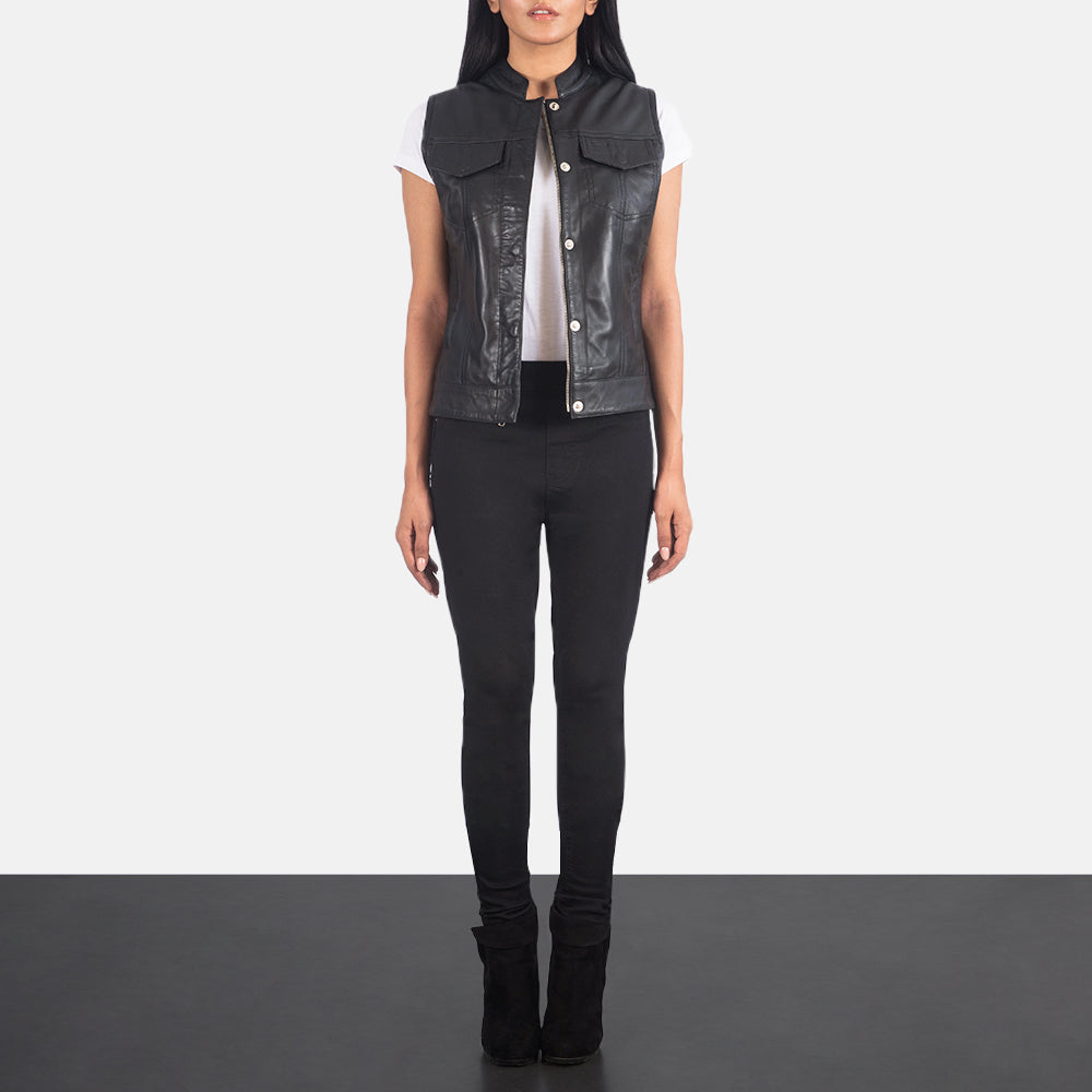 Rayne Moto Leather Vest