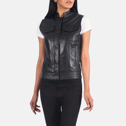Rayne Moto Leather Vest