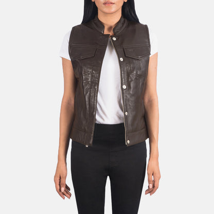Rayne Moto Leather Vest