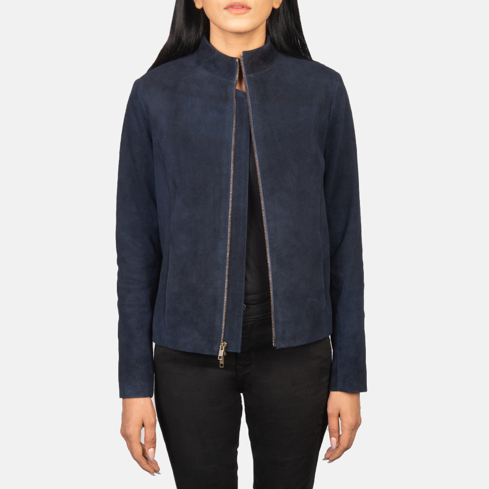 Rumella  Suede Biker Jacket