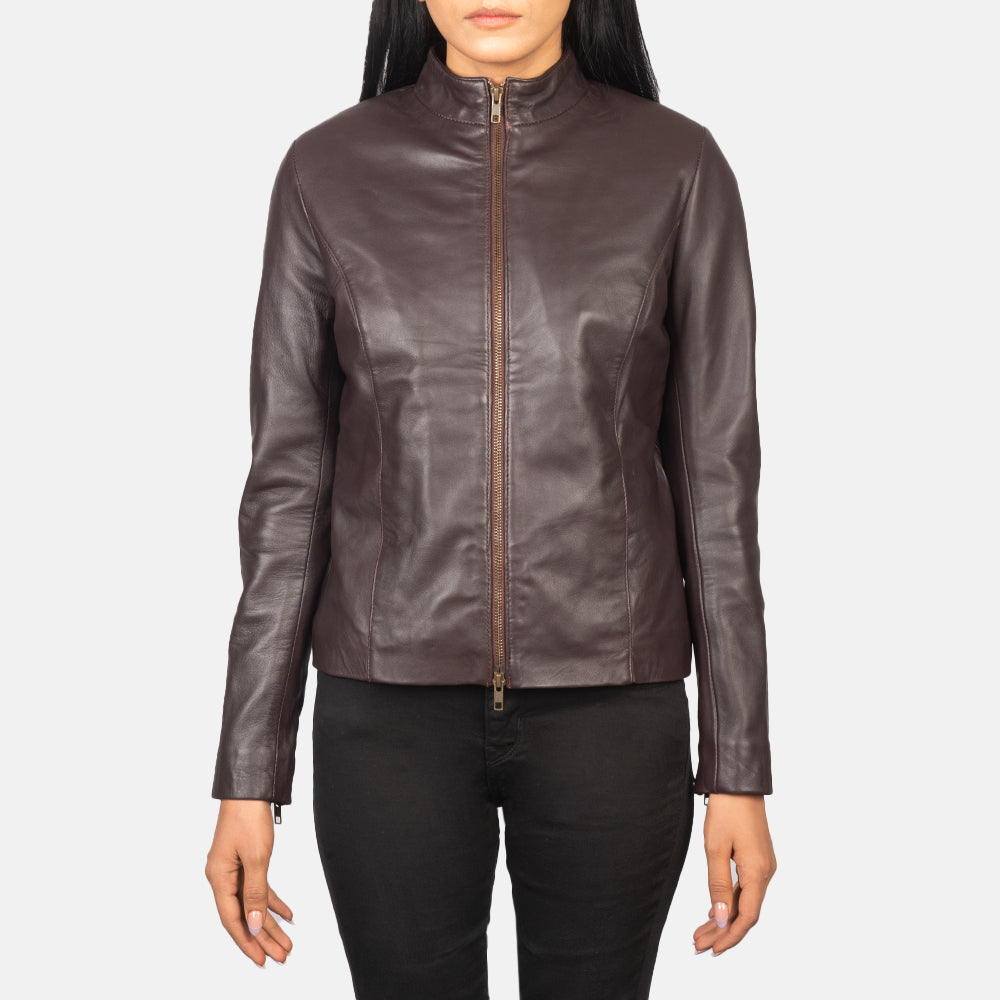 Rumella  Leather Biker Jacket